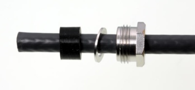 Conector Tipo N  Fêmea Cabo RG-58/142/223/HYPERFLEX-5/AIRBONE-5/LMR-240/H-155 UG-N-22-155-TA Made in Germany