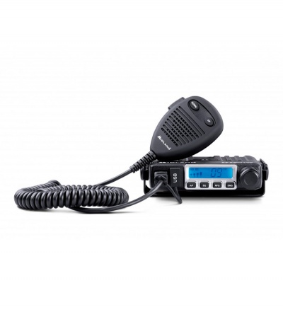 Rádio CB 27Mhz 11m  MIDLAND M-MINI USB  AM/FM  Multinormas