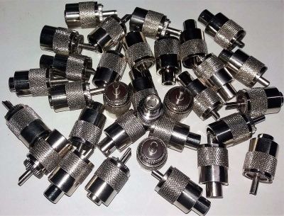 Conectores Macho PL 259 UHF - Vários Modelos