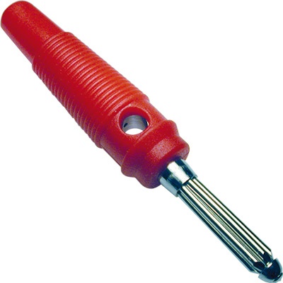 Ficha Banana Macho PRETO 4mm Ref 0370R