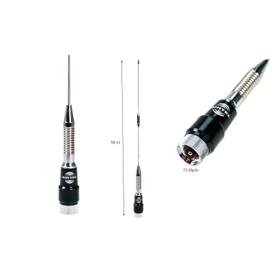 Antena Monobanda Móvel VHF/UHF Sirtel SRTM-438RA