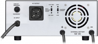 Inversores  Onda Sinusoidal  + Carregador Bateria DC/AC - 12Vdc to 230Vac 1200w POWERWALKER