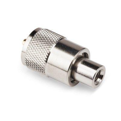 Conector Macho  PL-259 RG-58 / H-155 / WC-55 / RF-5X Baquelite - Pin Dourado