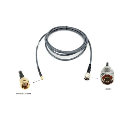 Adaptadores com Cabo Coaxial H-155 Coaxial N (m) / SMA(m) | 20m