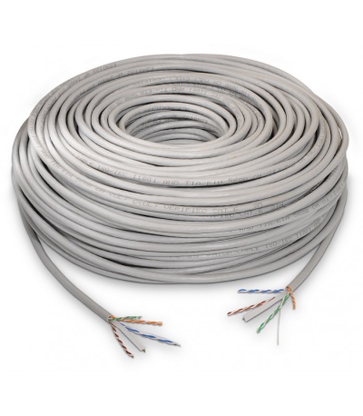 Cabo  Rede  Rígido  UTP CAT6  100M NANOCABLE  Ref 10.20.0502 de   AWG24 CU 100%