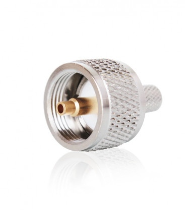 Conector Tipo UHF PL-259  Macho CRIMPAR  PL-259-7-C  Made in Germany