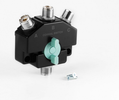 Comutador Antena Coaxial JETFON CO-301U SO239 PL e N