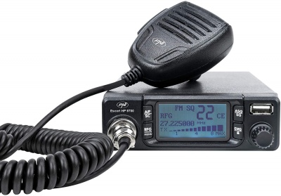 Rádio CB 27Mhz/11m  PNI  ESCORT HP 9700  ASQ- AM/FM  Multinormas
