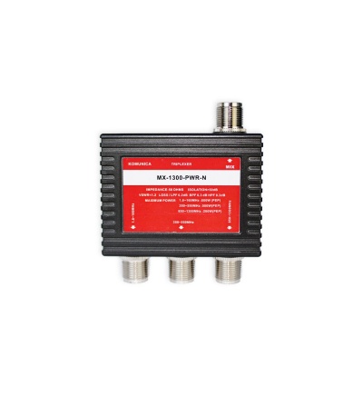 Triplexer KOMUNICA  MX-1300-PWR-N e AVAIR-38D