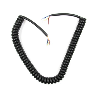 Cabo Espiral Microfone 8  e 6 Condutores - New