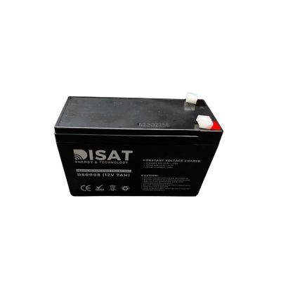 Bateria Chumbo AGM DISAT chumbo 12V, 7.0AH, F1 (151mm x 65mm x 100mm)