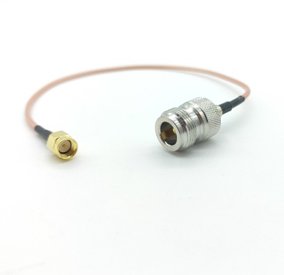 Adaptadores com Cabo Coaxial RG-316 SMA (m) / Tipo N (f) | 25cm