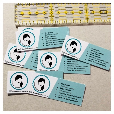 Mini Cartões de Visita | Personalizado