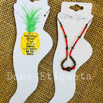 Tags | Pulseiras de pé | Personalização | Logotipo