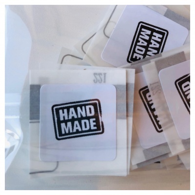 Autocolantes Monocromáticas | 2,5 x 2,5 cm | Handmade