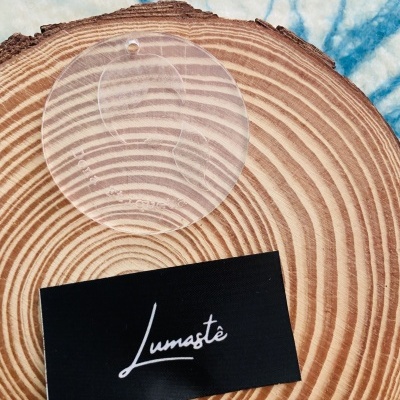 Etiquetas Alta Definição | Glossy | 3  cm Largura | Planas | Logo Horizontal