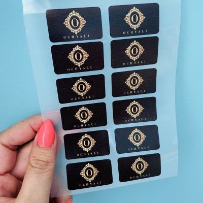 Etiquetas TermoAderentes || Retangulares  || Logotipos || MARCAS || 3,5 x 2 cm