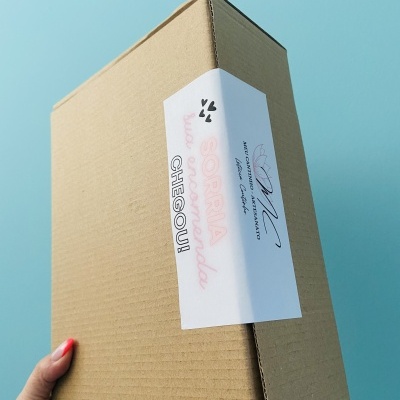 Autocolantes para caixas  | Personalizados | 14 x 10 cm