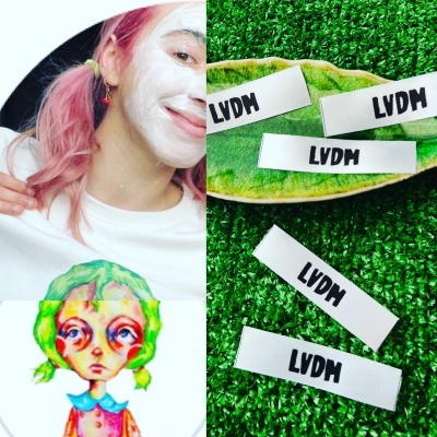 Etiquetas Monocromáticas | 1,5 cm Largura | Planas