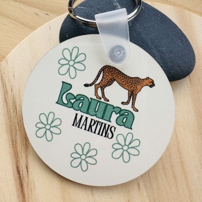 Identificação Mochilas em Porta Chaves | Personalizado