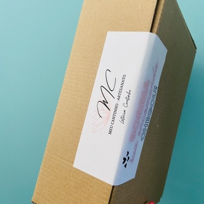 Autocolantes para caixas  | Personalizados | 14 x 10 cm