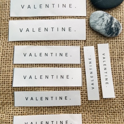 Etiquetas Alta Definição | 8 unidades | Planas | Várias Medidas | Etiquetas de Amostra