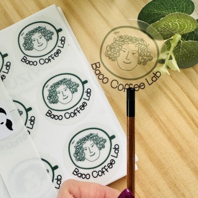 Autocolantes Circulares personalizados | Vinil Transparentes | Várias Medidas