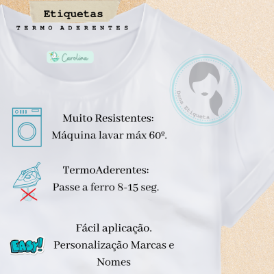 Etiquetas TermoAderentes || Retangulares || Lares || 4,6 x 1,2 cm