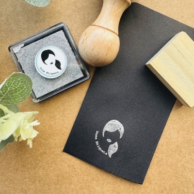 Almofadinha de Carimbo | 4 cm | Prateado