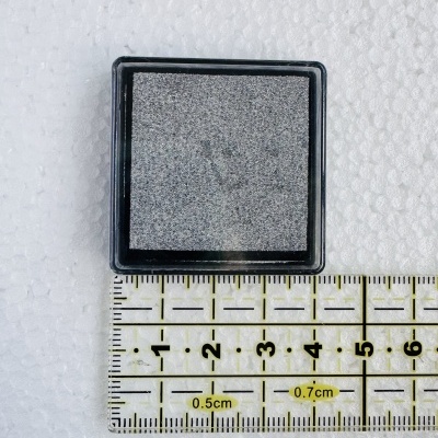 Almofadinha de Carimbo | 4 cm | Prateado