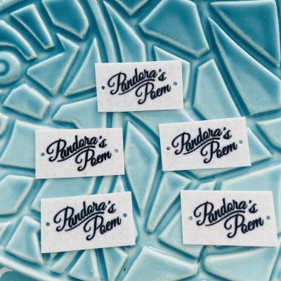 Etiquetas Alta Definição | Feltro | 3 cm | Retangulares | Anti Borboto Etiquetas Alta Definição | Feltro | 3 cm | Retangulares | Anti Borboto