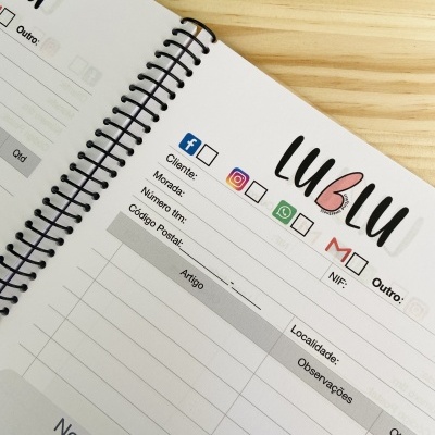 Livro de Encomendas | Artesãos e outros | 50, 100, 150 páginas