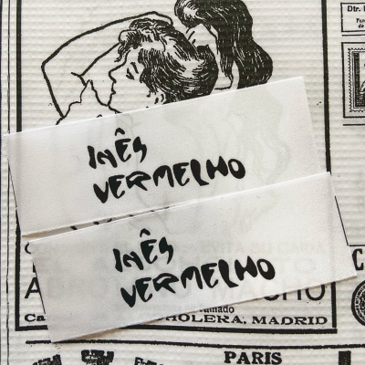 Etiquetas Monocromáticas | 2 cm largura | Planas