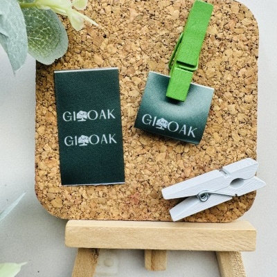 Etiquetas Alta Definição | Glossy | 2 cm largura | Dobradas