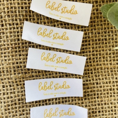 Etiquetas Alta Definição | Glossy | 1,5 cm Largura |  Planas | TERMOCOLANTES