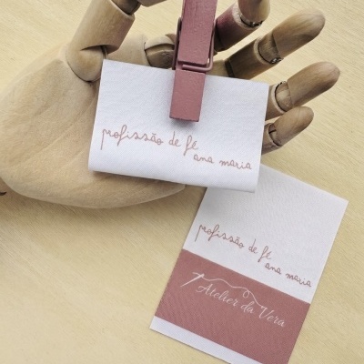 Etiqueta | Dobrada | Profissão de fé