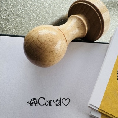 Carimbo | Personalizado | Logos & Designs | 18x44 mm