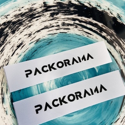 Etiquetas Monocromáticas | 2 cm largura | Planas