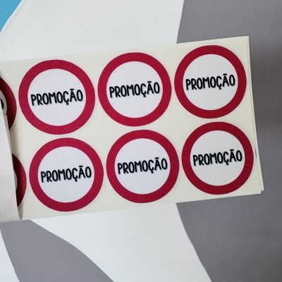 Autocolantes Circulares / PROMOÇÃO