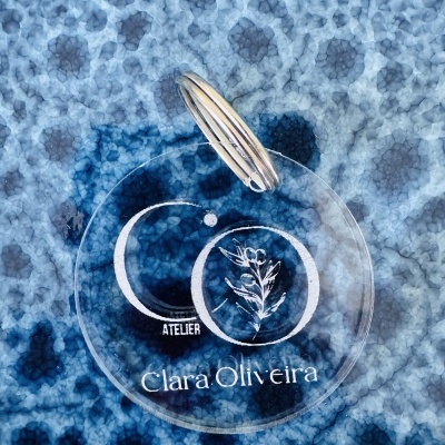 Porta Chaves Acrílico | Circular