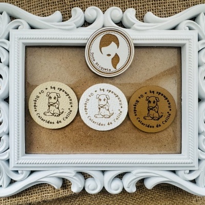 Etiquetas Napa circulares | 5 cm