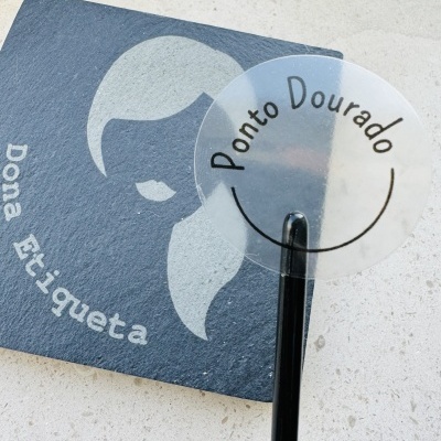 Autocolantes Circulares personalizados | Vinil Transparentes | Várias Medidas