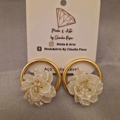 Tags | Brincos | 5 x 6 cm | Personalizado com Logotipo