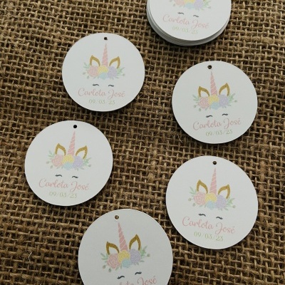 Tags | Circulares |  Personalizados | 4 ou 5 cm