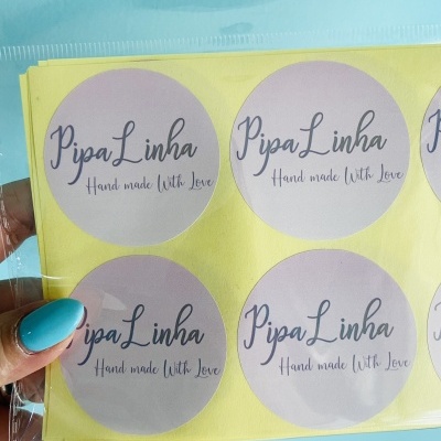 Autocolantes Circulares  | Glossy | Personalizados com o seu logótipo