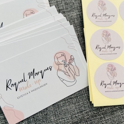 Cartões | Marcações | Impressão Frente e Verso | Dona Etiqueta