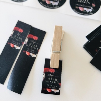 Etiquetas Alta definição | Glossy | 1,5 cm Largura | Dobradas Etiquetas Alta definição | Glossy | 1,5 cm Largura | Dobradas