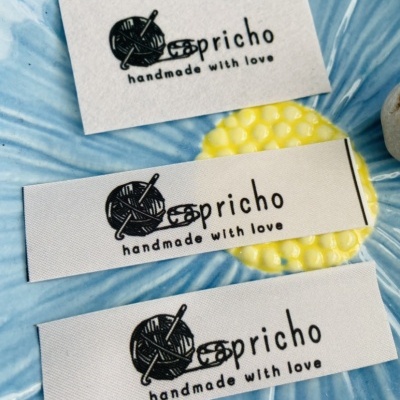 Etiquetas Alta Definição | MATTE | 2 cm Largura | Planas | Logo Horizontal Etiquetas Alta Definição | MATTE | 2 cm Largura | Planas | Logo Horizontal