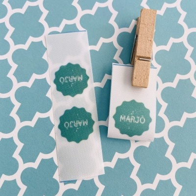 Etiquetas Alta Definição | MATTE | 2 cm Largura | Dobradas