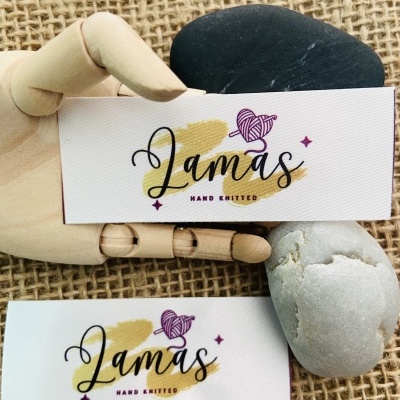 Etiquetas Alta Definição | 2,5cm Largura | Planas | Glossy